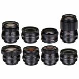 7 Zeiss Jena Lenses (M42 Screw-Mount) Carl Zeiss, Jena. All lenses with M42 screw-mount: 1) MC