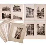 Ferdinando Ongania (1842-1911), c. 1891 8 vintage prints of Venice, size approx. 9 x 13 1/3 in.,