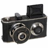 Meisupi II, c. 1937 Tougodo Optical Co., Toyohashi, Japan. TLR camera for light-proof sheets of 28 x