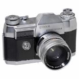 Milestone "Edixa electronica", 1962 Wirgin, Wiesbaden. No. 351794. First German SLR camera with