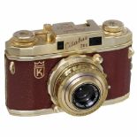 King Citalux 300, 1956 Regula-Werk King, Bad Liebenzell. Luxury version, red leather and gold