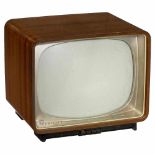 Philips 17TX291A Television Receiver, c. 1959Netherlands. 20 tubes, integrated loudspeaker, black-