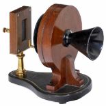 Bell & Tainter's Photophone/Radiophone Transmitter, c. 1882Used for the conversion of human voice