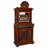 Large Station-Type Musical Box, c. 1890 onwardsWith coin-activated crank-wind cylinder movement,