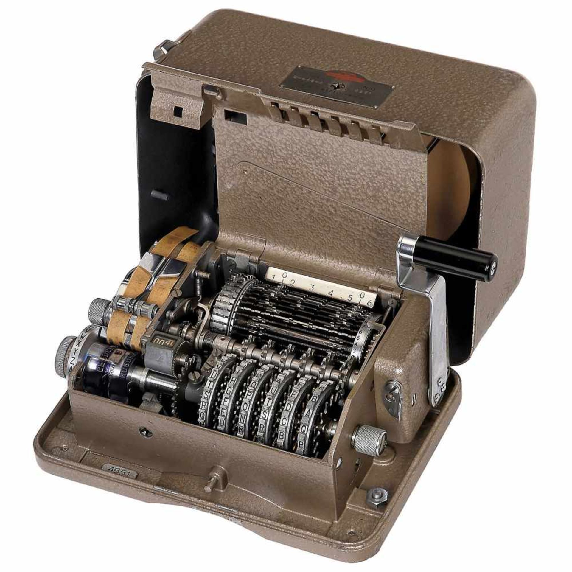 Hagelin C-446-A Cypher Machine, 1944 onwardsHagelin Cryptographer, manufactured by A.B. - Bild 2 aus 2