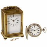 Musical Carriage Clock, c. 1820 onwardsTimepiece with sur-plateau movement (not examined outside