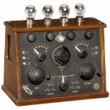 Isaria Caruso Model CO2 Radio Receiver, 1925Isaria Maatschappij, Rotterdam, Netherlands. 4 Philips