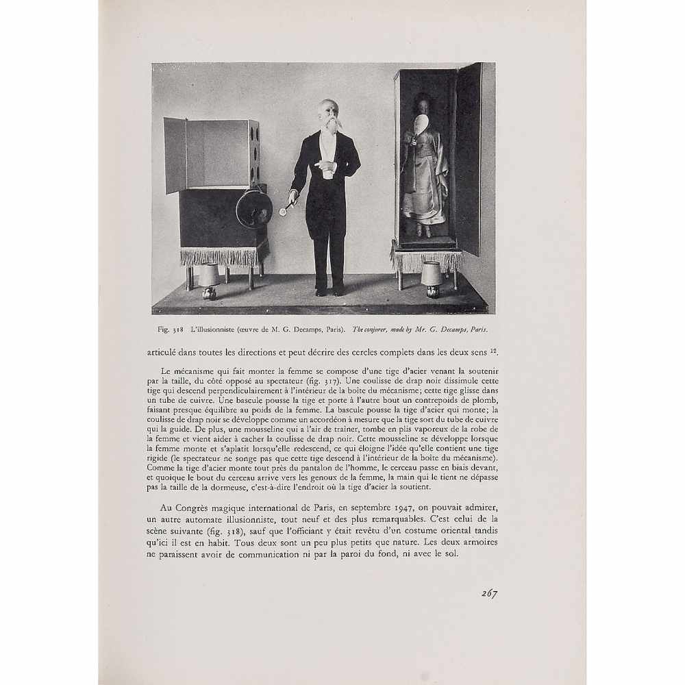 "Les Automates - Figures Artificielles d'Hommes et d'Animaux", 1949Alfred Chapuis and Edmond Droz, - Image 4 of 6