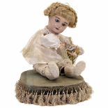 Contemporary Musical AutomatonConstructed using antique/vintage parts, depicting a girl with