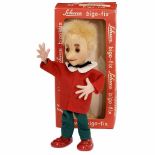 Schuco bigo-fix Struwwelpeter (Mophead) No. 7500/6, c. 1960Made in Germany. Plastic, wool-felt