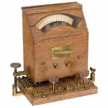 Astatic Galvanometer by Hirschmann, c. 1885Engraved on brass plate: "Absolutes Galvanometer - W.A.