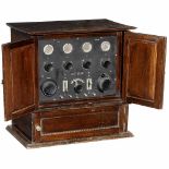 Excelophone Radio Receiver, 1925Model C4, manufacturer: Excelsior Motor Co., Birmingham. 4 tubes: