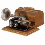 Excelsior Cylinder Phonograph, c. 1905Signed "EWC" (Excelsior Werke Coeln), 2-minute gearing,