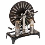 Small Wimshurst's Electrostatic Machine, c. 1920Toy and didactic model, disc diameter 7 in. Hand-