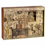 Tir de la Mère Michel" Shooting Game, c. 1900French shooting game with 2 animated scenes,