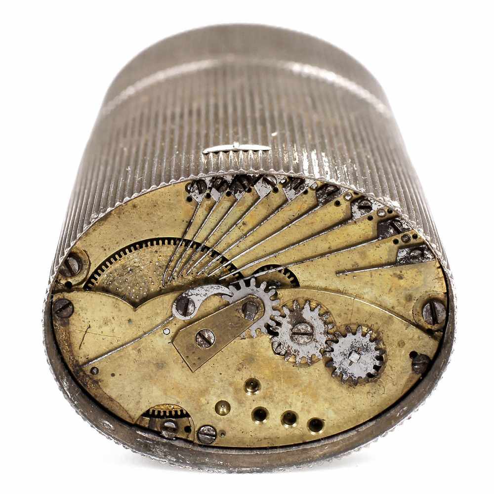 Rare Sur-Plateau Musical Silver Etui, c. 1819Possibly designed for spectacles, with 18 individual - Image 3 of 3