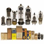 Collection of Electronic TubesTelefunken RV258, triode - Telefunken RL12P35, transmitting tube -