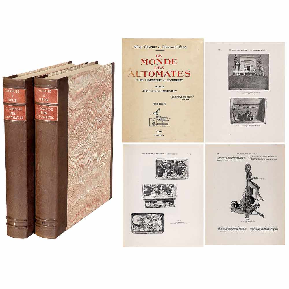 "Le Monde des Automates", 1928Alfred Chapuis and Edouard Gélis, Paris MCMXXVIII, No. 268 of an