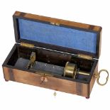 Cylinder Musical Box by Rzebitschek, c. 1840sPrague, no. 1314/17530, playing two airs, with 80 teeth