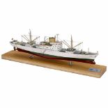 Dockyard Model of the MS PUNA, 1963By Ihlenfeld u. Berkefeld, Modellbau, Hamburg-Blanke nese. 1: