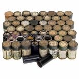 55 Edison Blue Amberol 4-Minute Cylinders, c. 1915Phonograph cylinders in good condition, mostly