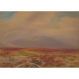 MortimerHarter Tor and Brai TorWatercolours, a pair (2)Signed and dated 191226 x 36cm