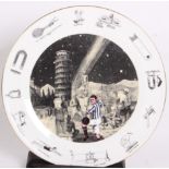 Peter Blake, a Wedgewood National Art Collections Fund plate, 31cm diameter