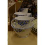 A mixed lot; including a part Lawleys floral tea set, four RHS Applebee collection, plates,