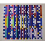 Yaacov Agam (Israeli, b.1928)Screenprint in coloursSigned, 47 x 53cm;Together with a further work by