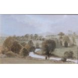 Simon Hodges, 20th century Views of Bath, watercolours, a group of three Together with three views