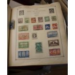 Stamps: Worldwide collection in seven albums including Victorian GB and a box lose parts, sorted