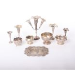 A quantity of Far Eastern, Indian and miscellaneous white metal and plated items; including