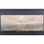 Attributed to James Webb (1825 - 1895)LandscapeWatercolour with white heightening12 x 32cm
