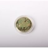 Royal Canadian Mint; commemorative 15ct gold proof coin 'Year of the Horse' 2002 (75% gold, 25%