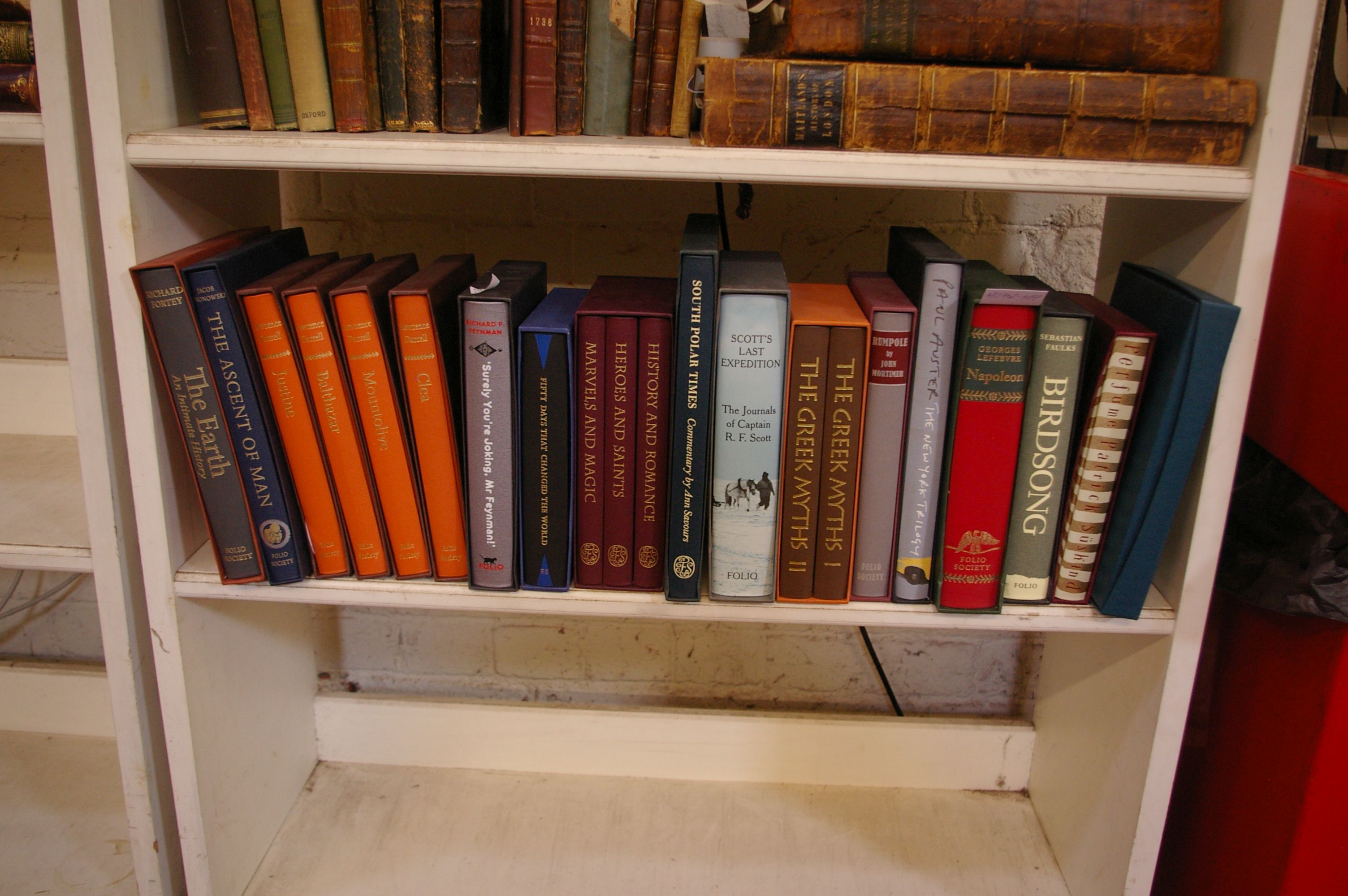 Books: A collection of Folio Society fiction and non-fiction books, all in slip cases, to include