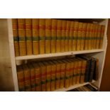 Books: Howell's State Trials (1809) in thirty three volumes with general index, leather spines;