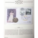 Large Royal Family collection in seven Westminster albums comprising coin covers, FDC's and stamps