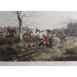 After Henry Thomas Alken (1785-1851) A set of two sporting prints, together with one racing print