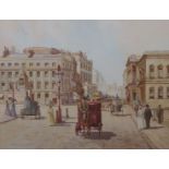 Ken Cherrington (British 20th century)Waterloo Place, LondonWatercolourSigned and titled, lower