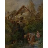 William Henry Pike (1846-1908)A pair of country scenesWatercolourSigned and dated 1875Each 29 x