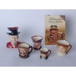 A Royal Doulton character jug of Mephistopheles, Royal Doulton character jug of the Cardinal,