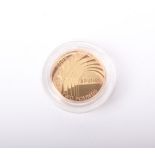 Royal Mint UK gold proof two pound piece 2006 Brunel 15.97 grams. Boxed, No. 1008 of 1500, with