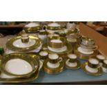 A Wedgwood Florentine dinner service pattern 'W4170' 50+ pieces