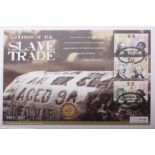 Presentation Cover: Westminster Collection: 2007 Abolition of the Slave Trade £2 gold