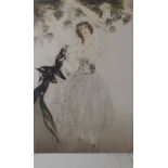 Louis Icart A Dancing GirlEtching and aquatint Signed in pencil and blind stamp, no.ed 18744 x