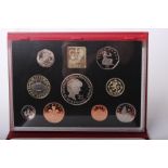 Royal Mint 'Last coins of the Twentieth Century' deluxe proof set UK; £5 piece (Diana Princess of