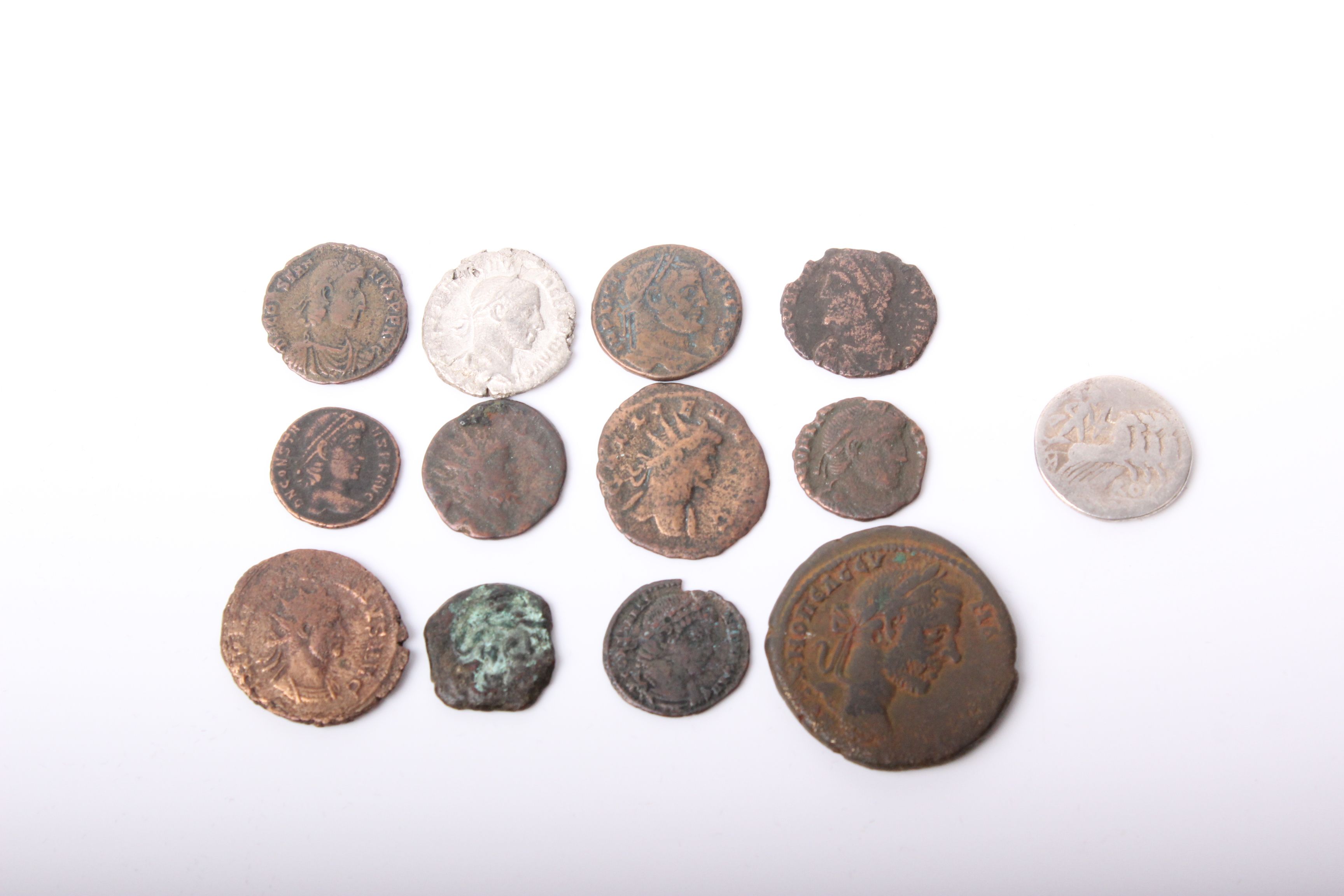 Westminster 'The Coins of the Roman Empire' collection of thirteen with documentation in a fitted