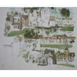 John WardUniversity Town Lithograph Signed and dated lower right '63 62/10056 x 47cm