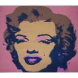 After Andy Warhol (1928-1987)Marilyn MonroeColour screenprint, pink90 x 90