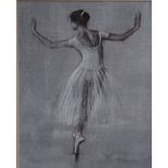 Four Mary Dulon ballet prints, together with E Van Goetham seaside prints and further (qty)